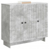 Bufet Betonowy szary 89 x 34,5 x 80 cm Drewno inżynieryjne