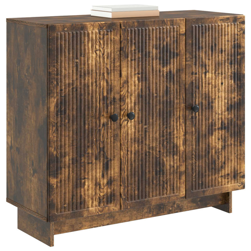 Bufet Dąb wędzony 89 x 34,5 x 80 cm Drewno inżynieryjne