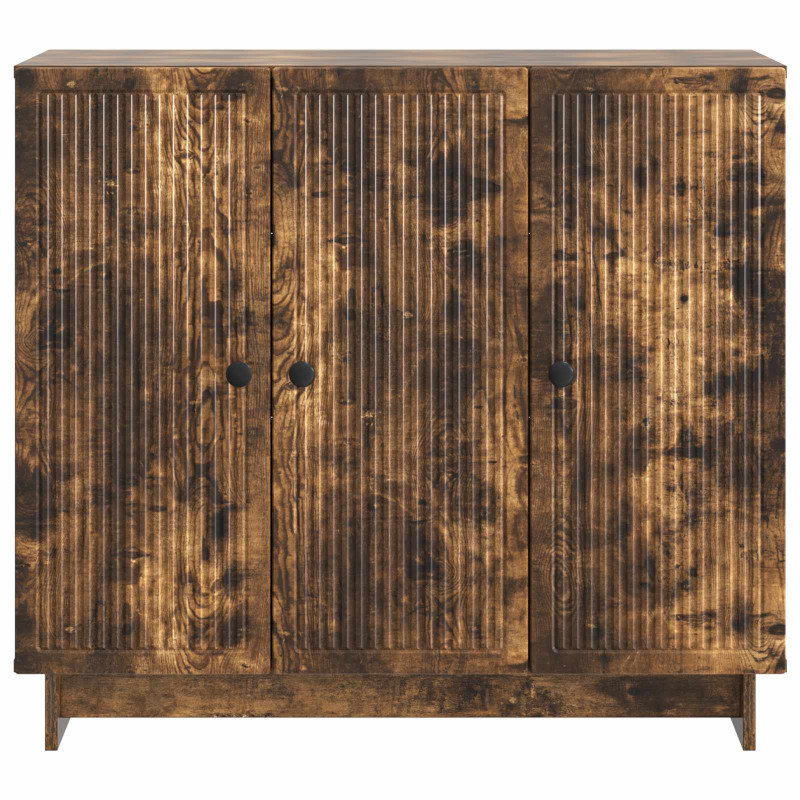 Bufet Dąb wędzony 89 x 34,5 x 80 cm Drewno inżynieryjne
