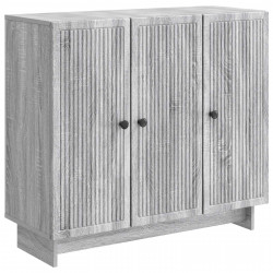 Bufet Szary Sonoma 89 x 34,5 x 80 cm Drewno inżynieryjne
