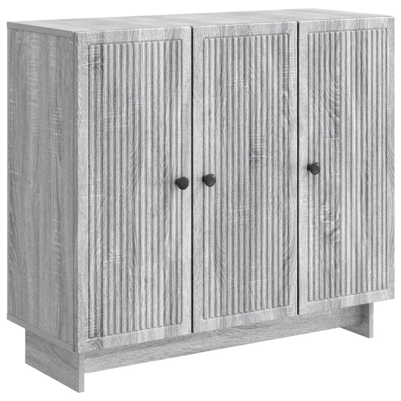 Bufet Szary Sonoma 89 x 34,5 x 80 cm Drewno inżynieryjne