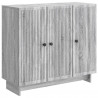 Bufet Szary Sonoma 89 x 34,5 x 80 cm Drewno inżynieryjne