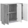 Bufet Szary Sonoma 89 x 34,5 x 80 cm Drewno inżynieryjne