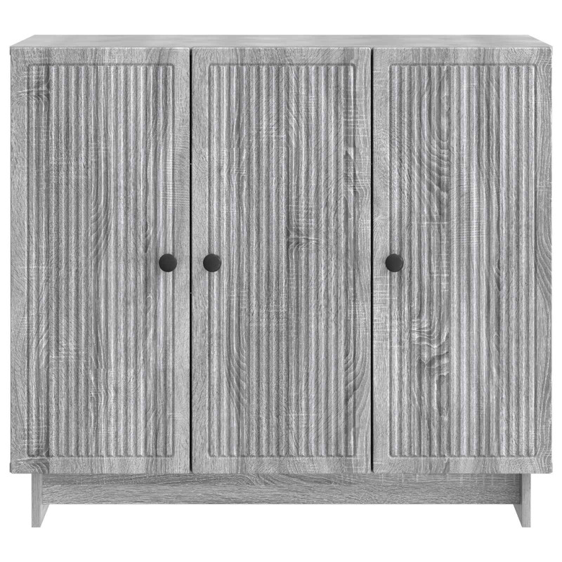 Bufet Szary Sonoma 89 x 34,5 x 80 cm Drewno inżynieryjne