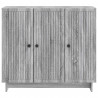 Bufet Szary Sonoma 89 x 34,5 x 80 cm Drewno inżynieryjne