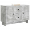 Bufet Betonowy szary 89 x 34,5 x 60 cm Drewno inżynieryjne
