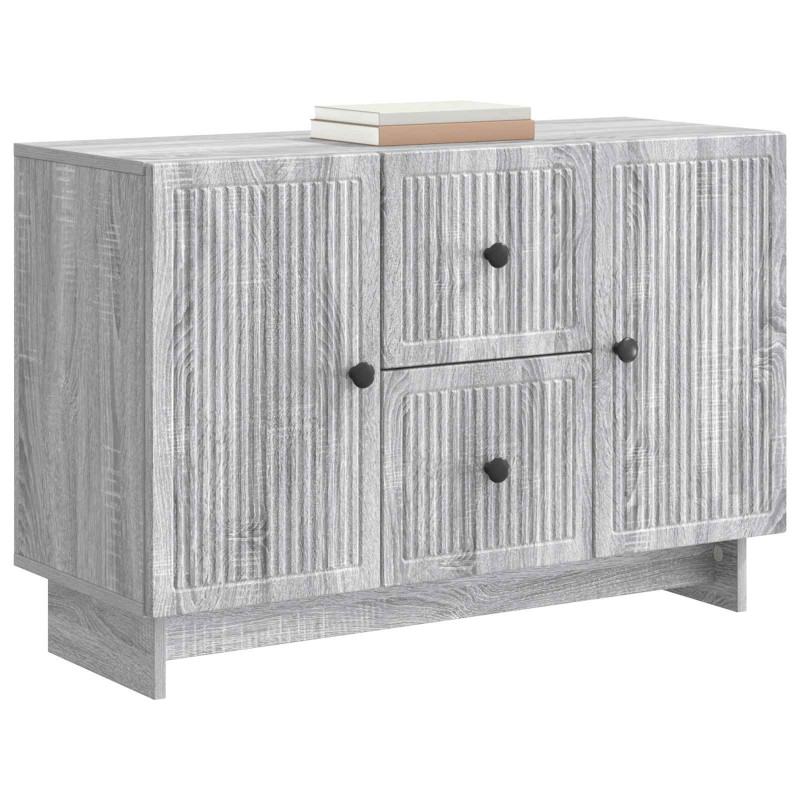Bufet Szary Sonoma 89 x 34,5 x 60 cm Drewno inżynieryjne