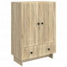 Bufet Dąb Sonoma 66 x 34,5 x 95 cm Drewno inżynieryjne