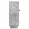 Bufet Betonowy Szary 66 x 34,5 x 95 cm Drewno inżynieryjne