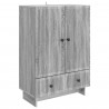 Bufet Szary Sonoma 66 x 34,5 x 95 cm Drewno inżynieryjne