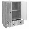 Bufet Szary Sonoma 66 x 34,5 x 95 cm Drewno inżynieryjne