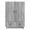 Bufet Szary Sonoma 66 x 34,5 x 95 cm Drewno inżynieryjne
