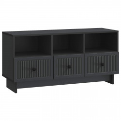 Szafka pod telewizor z szufladą Czarny 102 x 34,5 x 50 cm
