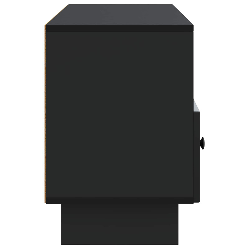 Szafka pod telewizor z szufladą Czarny 102 x 34,5 x 50 cm