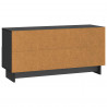 Szafka pod telewizor z szufladą Czarny 102 x 34,5 x 50 cm