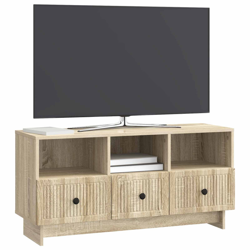 Szafka pod telewizor z szufladą dąb Sonoma 102 x 34,5 x 50 cm