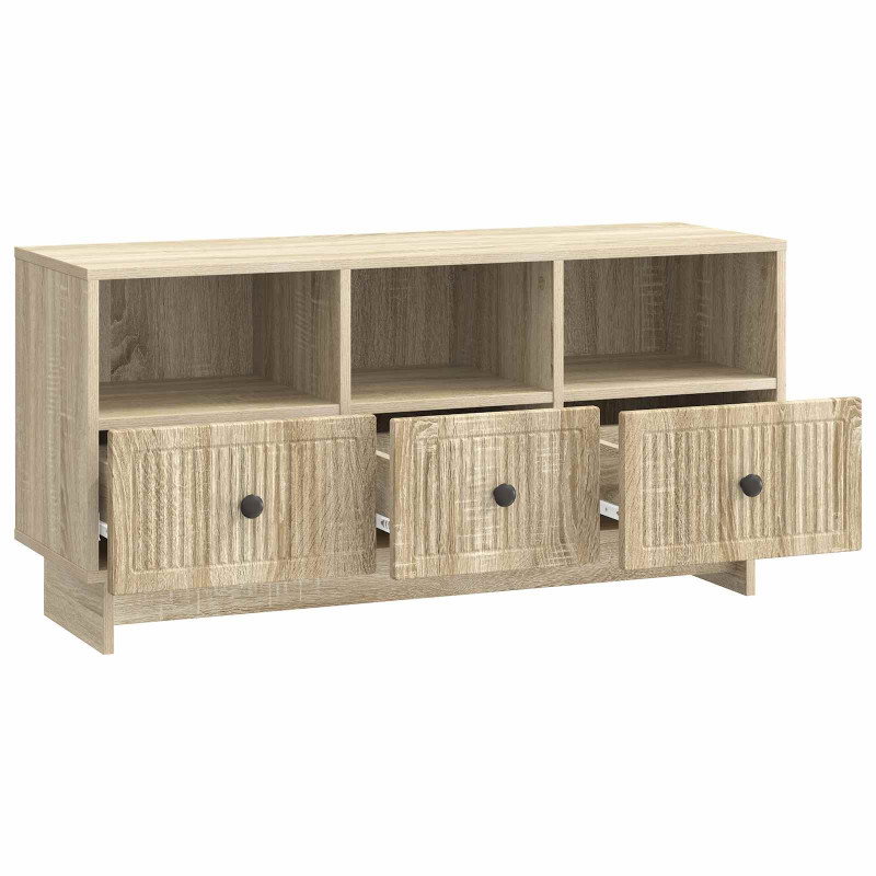 Szafka pod telewizor z szufladą dąb Sonoma 102 x 34,5 x 50 cm