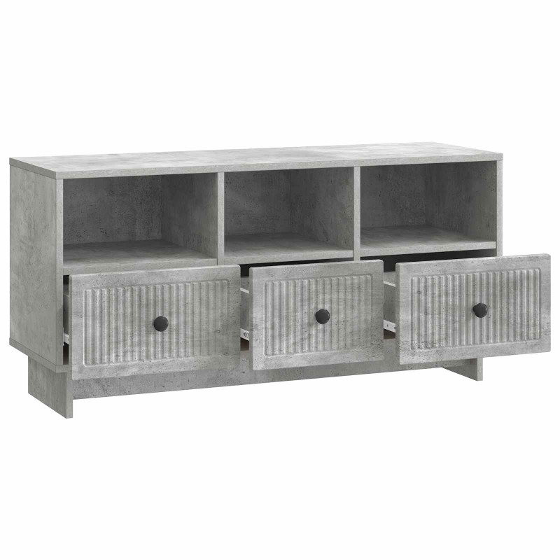 Szafka pod telewizor Betonowy szary 102 x 34,5 x 50 cm