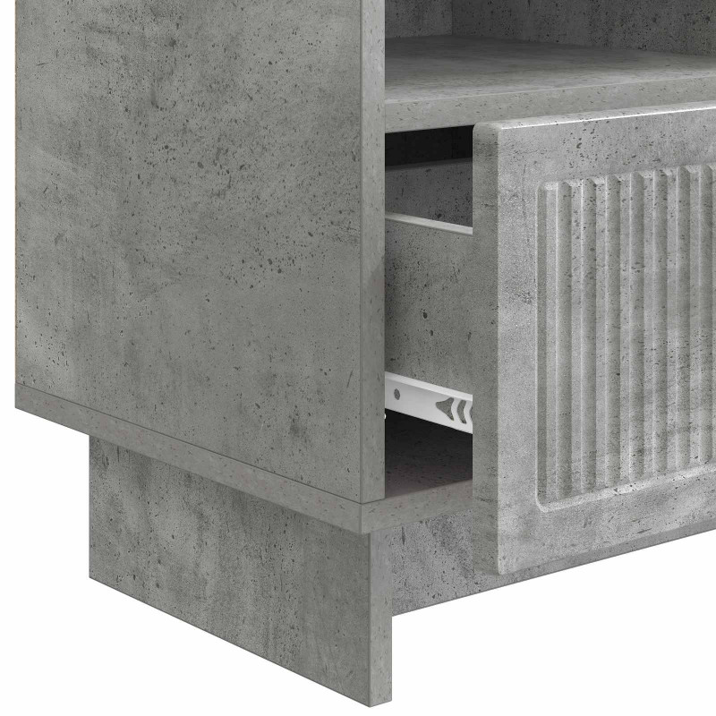 Szafka pod telewizor Betonowy szary 102 x 34,5 x 50 cm