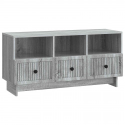 Szafka pod telewizor z szufladą Szary Sonoma 102 x 34,5 x 50 cm