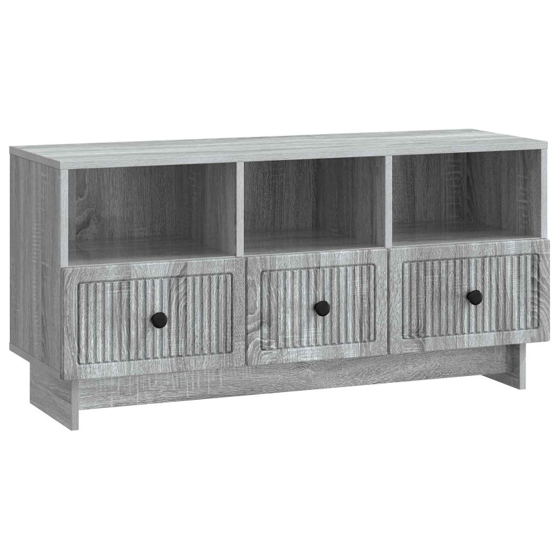 Szafka pod telewizor z szufladą Szary Sonoma 102 x 34,5 x 50 cm