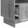 Szafka pod telewizor z szufladą Szary Sonoma 102 x 34,5 x 50 cm