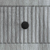 Szafka pod telewizor z szufladą Szary Sonoma 102 x 34,5 x 50 cm
