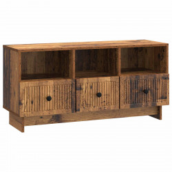 Szafka pod telewizor z szufladą Stare drewno 102 x 34,5 x 50 cm