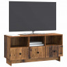 Szafka pod telewizor z szufladą Stare drewno 102 x 34,5 x 50 cm