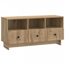 Szafka pod telewizor z szufladą Dąb artisan 102 x 34,5 x 50 cm