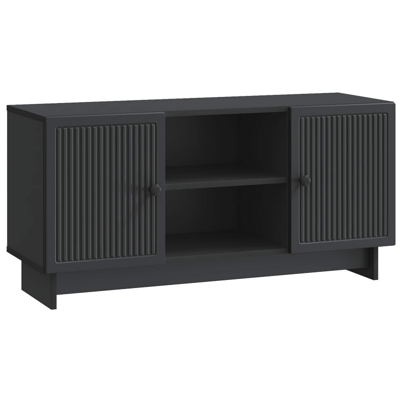Szafka pod telewizor 102 x 34,5 x 50 cm Czarny