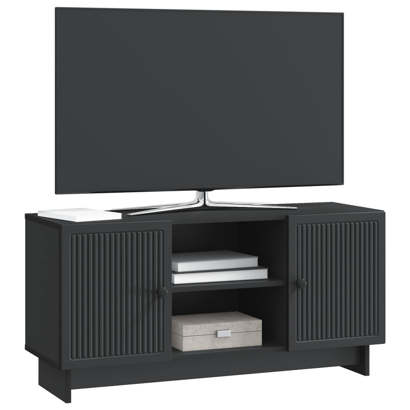 Szafka pod telewizor 102 x 34,5 x 50 cm Czarny