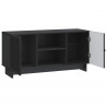 Szafka pod telewizor 102 x 34,5 x 50 cm Czarny