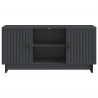 Szafka pod telewizor 102 x 34,5 x 50 cm Czarny