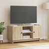 Szafka pod telewizor 102 x 34,5 x 50 cm dąb Sonoma