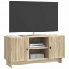 Szafka pod telewizor 102 x 34,5 x 50 cm dąb Sonoma