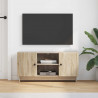 Szafka pod telewizor 102 x 34,5 x 50 cm dąb Sonoma