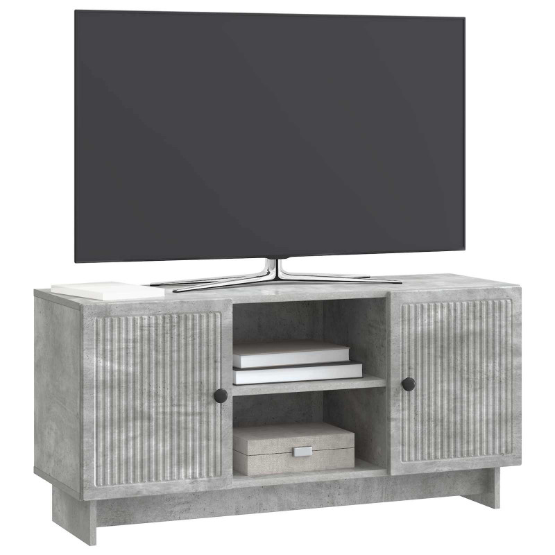 Szafka pod telewizor 102 x 34,5 x 50 cm Betonowy szary