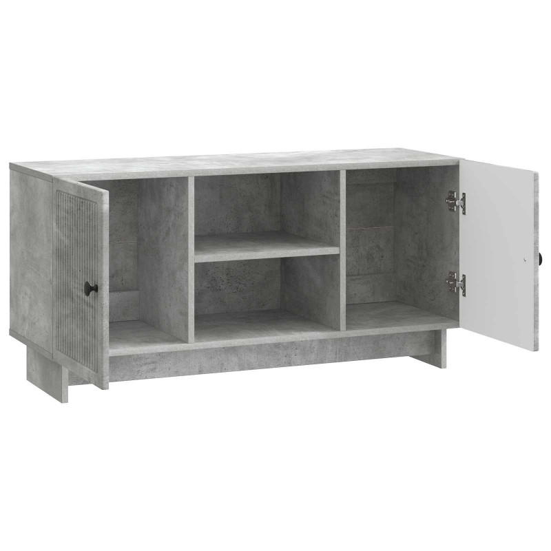 Szafka pod telewizor 102 x 34,5 x 50 cm Betonowy szary