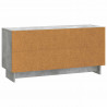 Szafka pod telewizor 102 x 34,5 x 50 cm Betonowy szary
