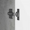 Szafka pod telewizor 102 x 34,5 x 50 cm Betonowy szary