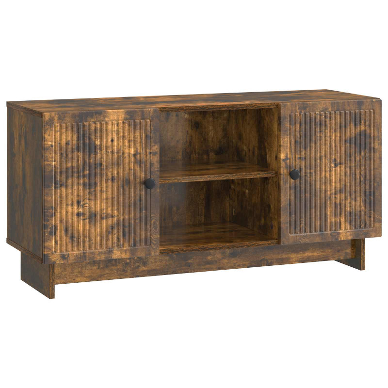 Szafka pod telewizor 102 x 34,5 x 50 cm Dąb wędzony