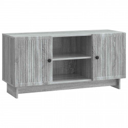 Szafka pod telewizor 102 x 34,5 x 50 cm Szary Sonoma