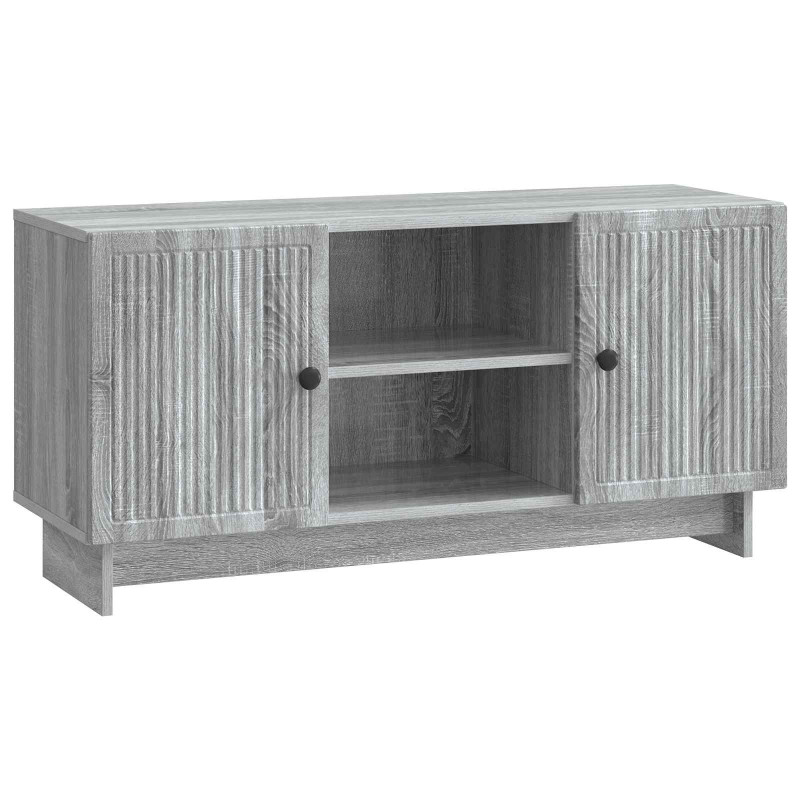 Szafka pod telewizor 102 x 34,5 x 50 cm Szary Sonoma