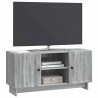 Szafka pod telewizor 102 x 34,5 x 50 cm Szary Sonoma
