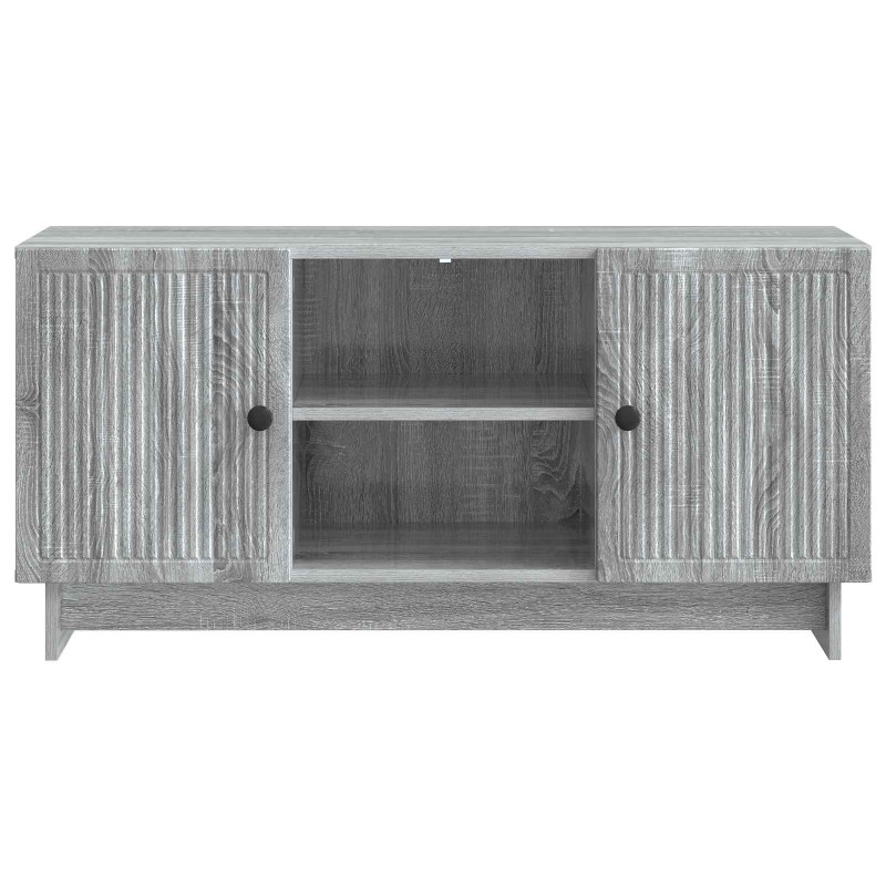 Szafka pod telewizor 102 x 34,5 x 50 cm Szary Sonoma