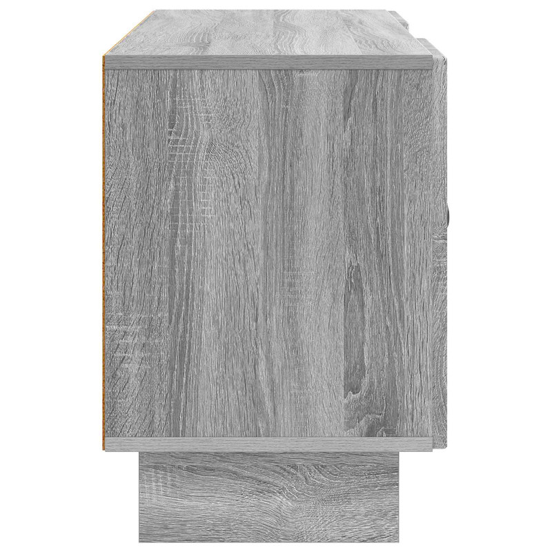Szafka pod telewizor 102 x 34,5 x 50 cm Szary Sonoma