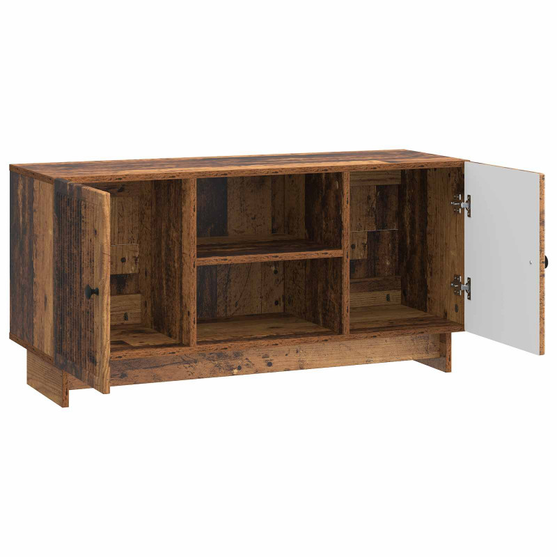 Szafka pod telewizor 102 x 34,5 x 50 cm Stare drewno