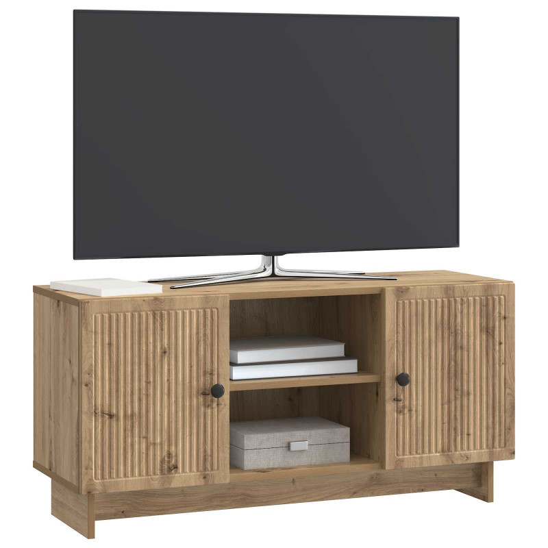 Szafka pod telewizor 102 x 34,5 x 50 cm Dąb artisan