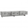 Szafka pod telewizor Betonowy szary 147 x 34,5 x 30 cm